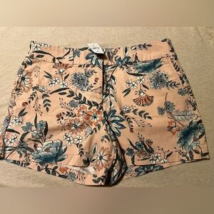 Loft Outlet Floral Print Shorts Size 8
